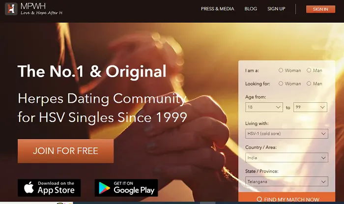 Herpes Dating Sites in UK