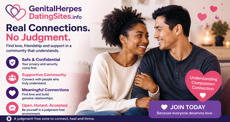Find the Best Genital Herpes Dating Sites for Safe, Honest, Meaningful Connections